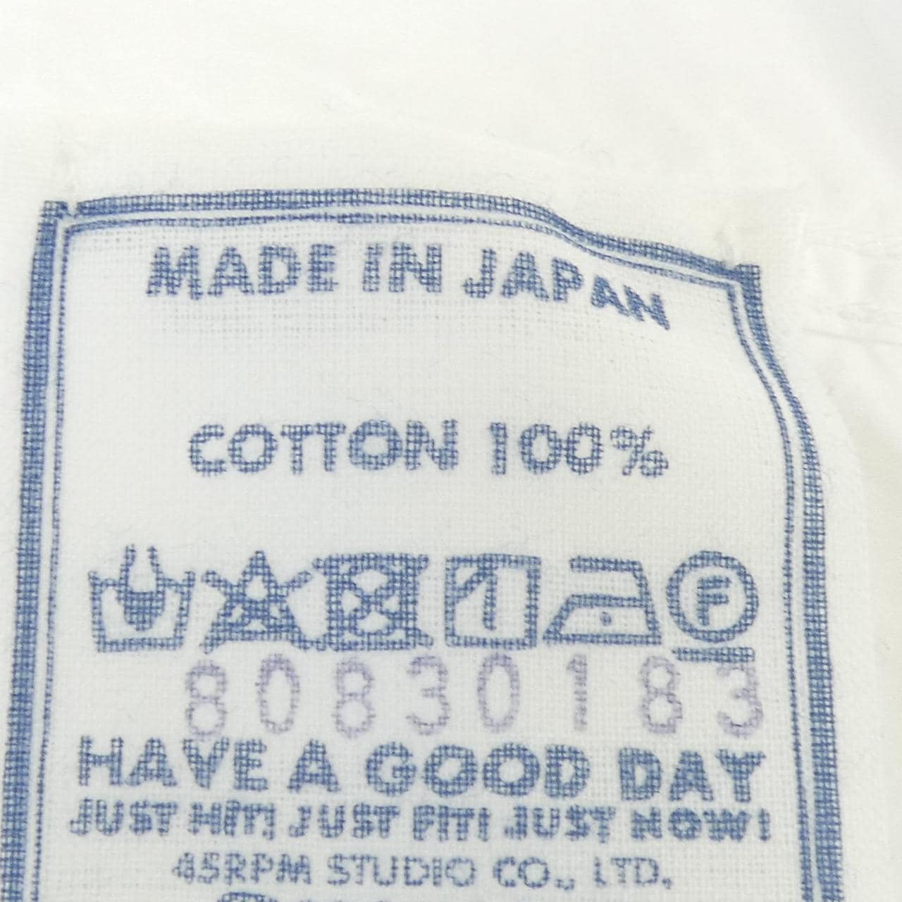 フォーティーファイブアールピーエム 45 RPM シャツ