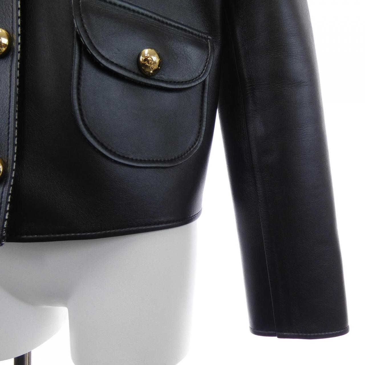 セリーヌ CELINE トリオンフ 2F562583C レザージャケット