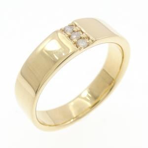 K18YG ダイヤモンド リング