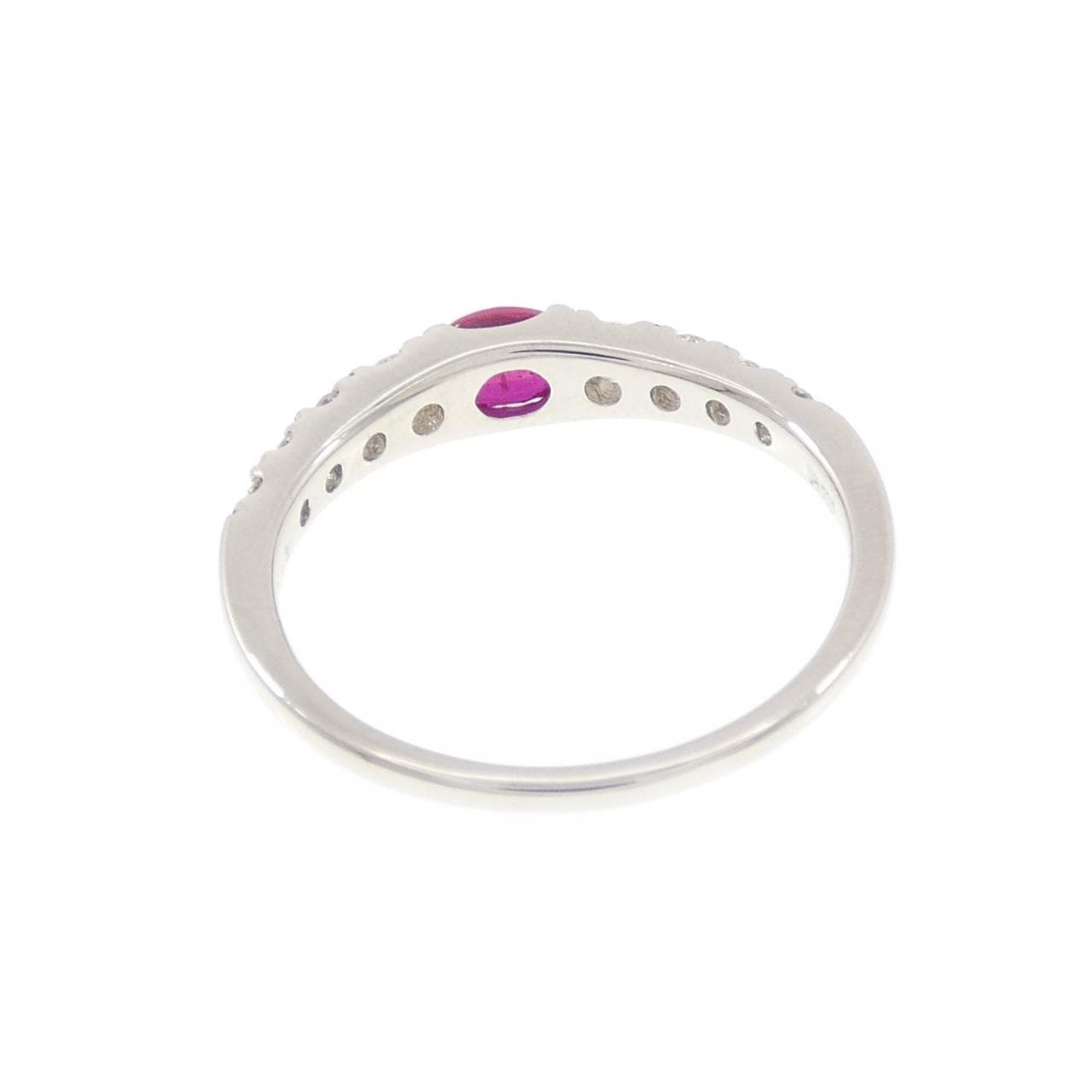 PT900 ルビー リング 0.37CT