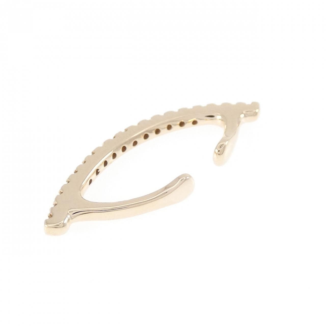 ヒロタカ ダイヤモンド イヤーカフ 0.09CT 片耳