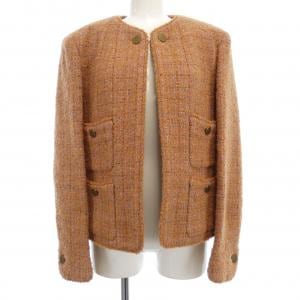 [vintage] CHANEL collarless jacket