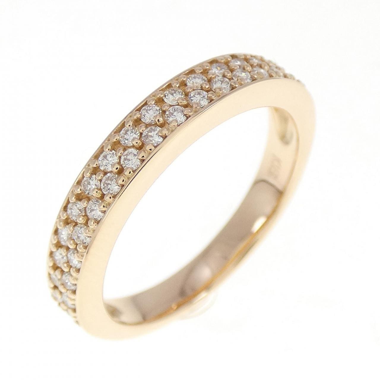 K18PG Diamond ring