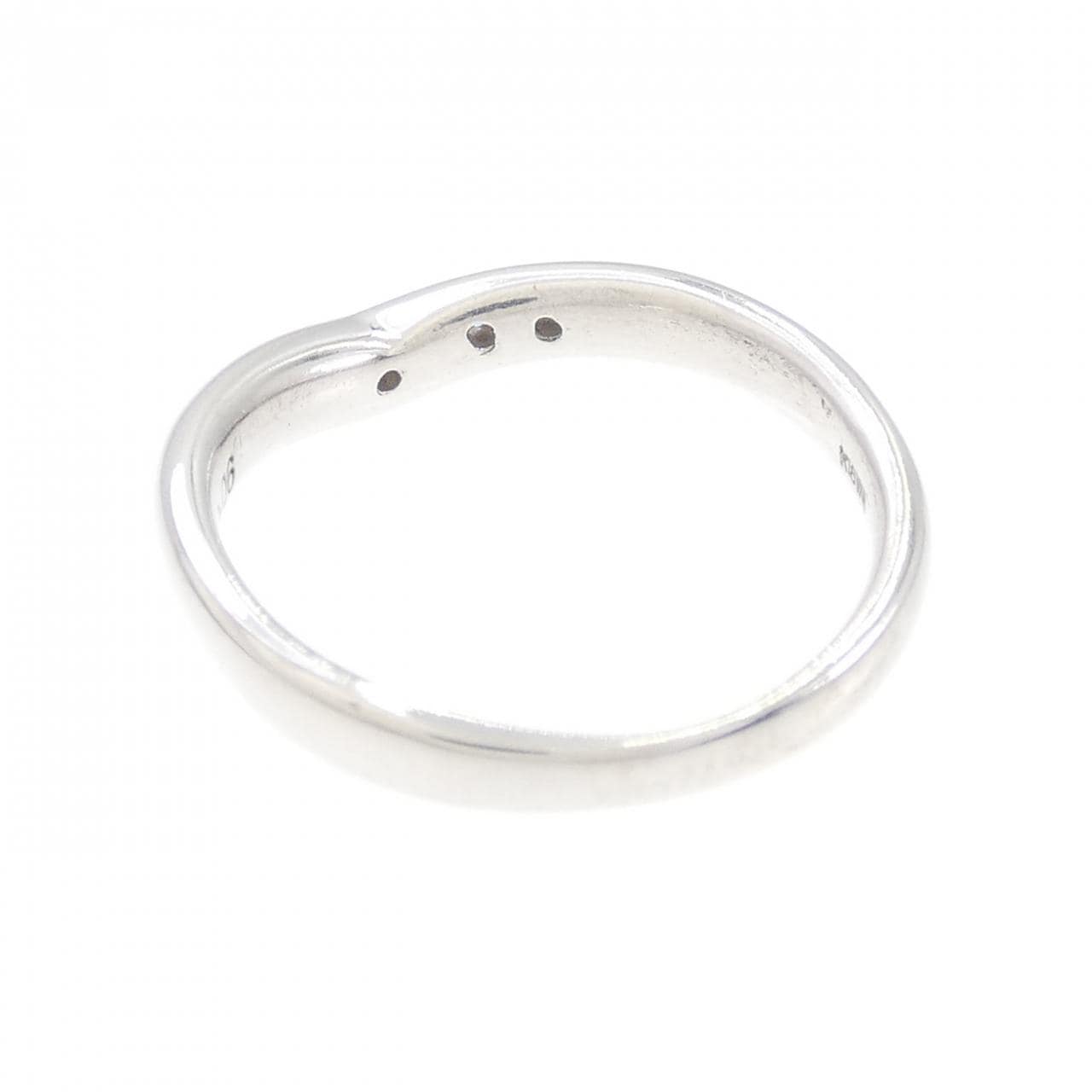 K18WG ダイヤモンド リング 0.06CT