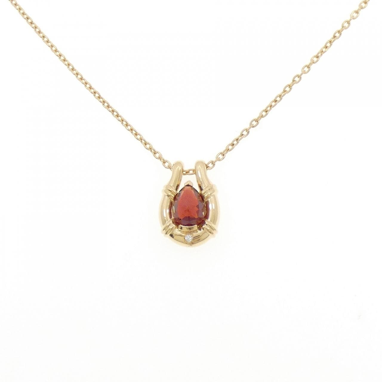 ポーラ ガーネット ネックレス 1.68CT