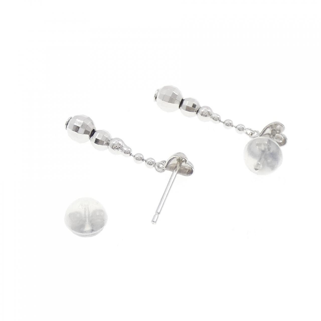 PT900 ハート ピアス