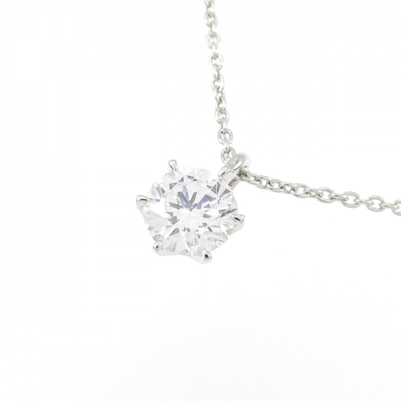 [Remake] PT Diamond Necklace 0.405CT D SI1 Good