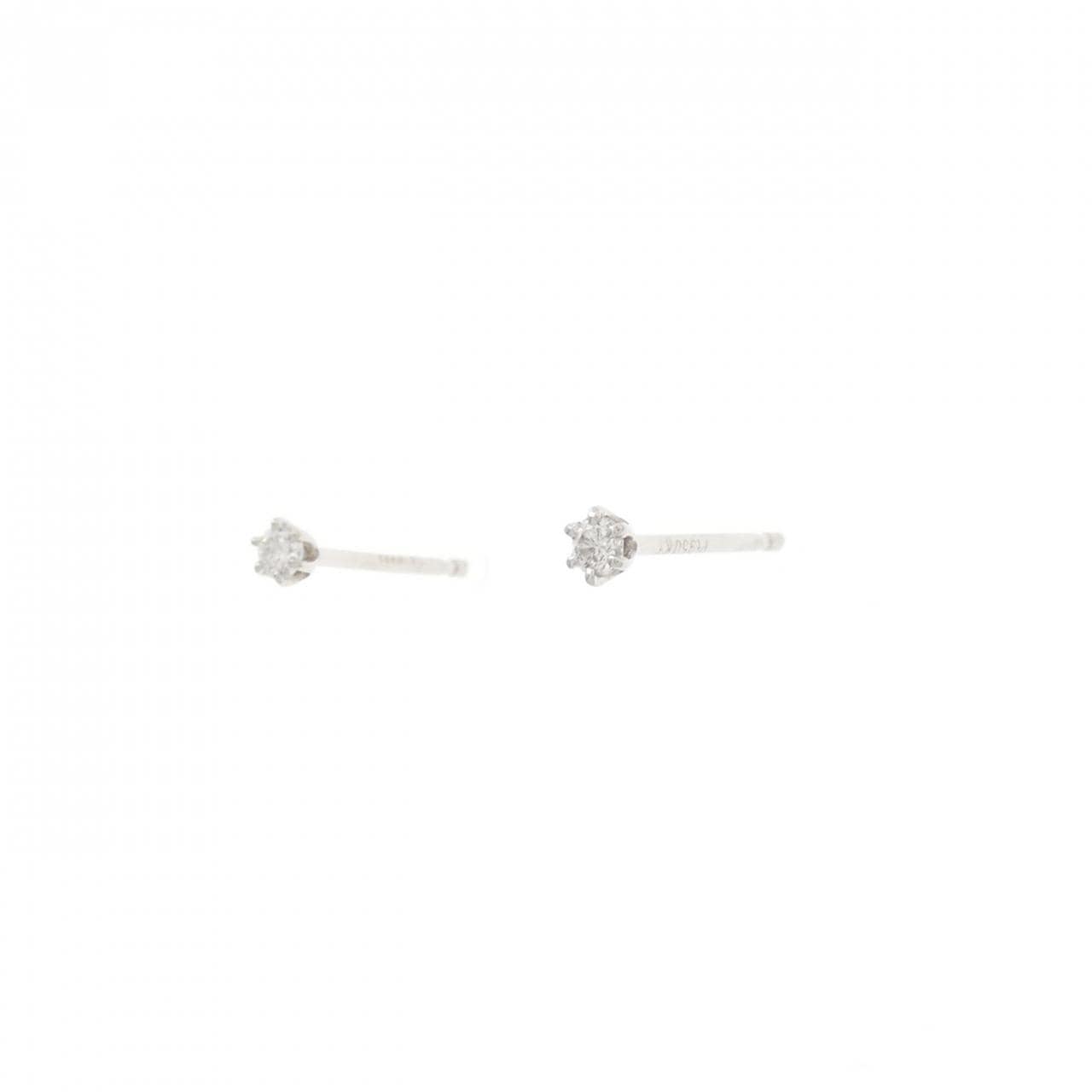 4゜C ダイヤモンド ピアス