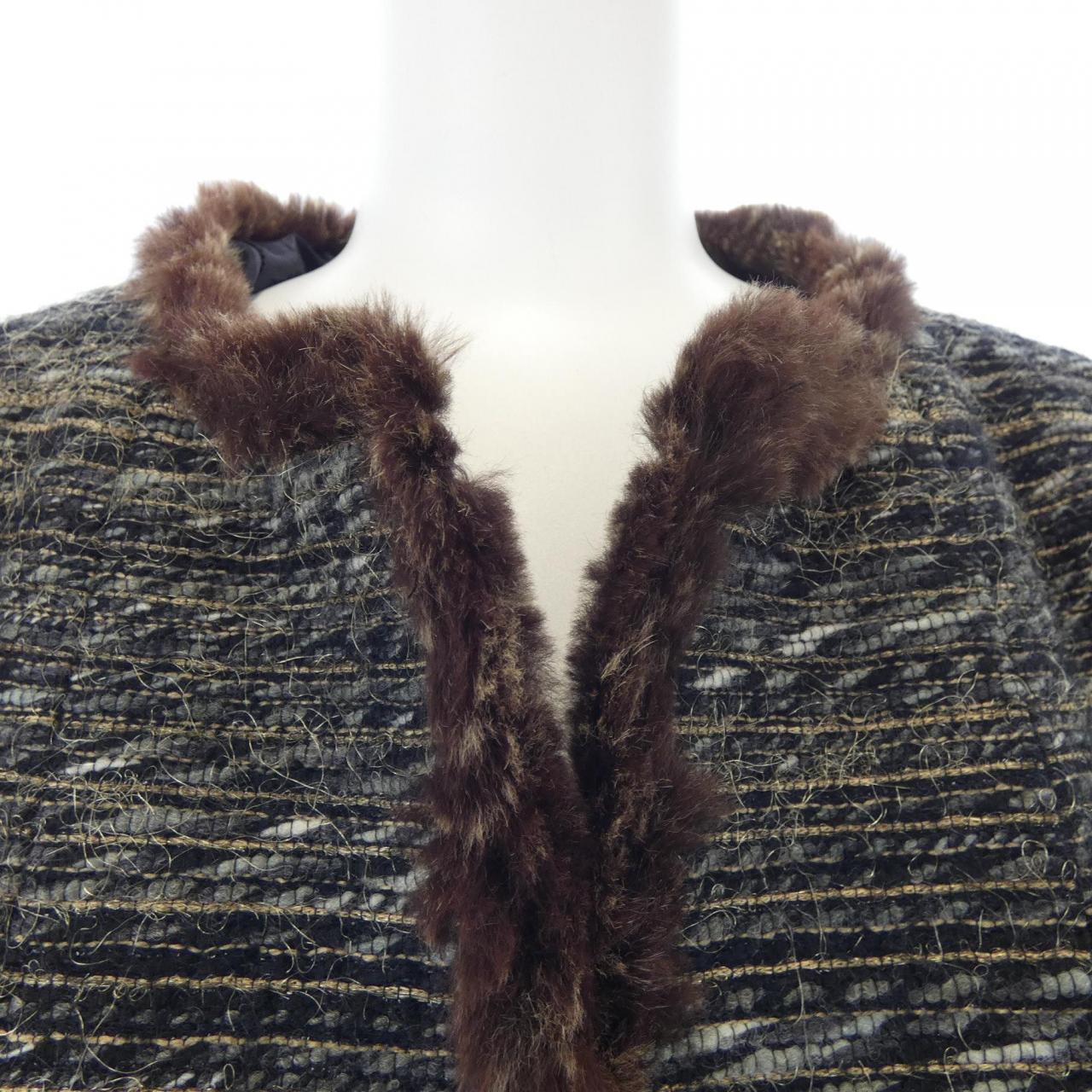 【ヴィンテージ】シャネル CHANEL P26746V17014 05A. ノーカラージャケット