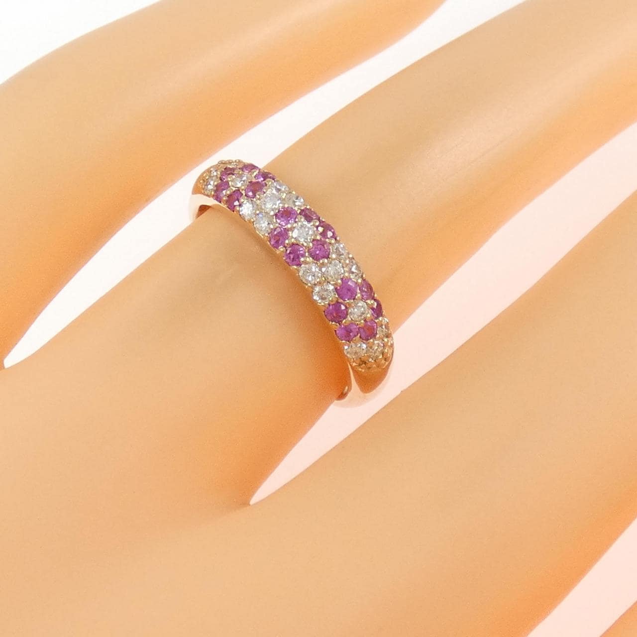 ポンテヴェキオ サファイヤ リング 0.23CT