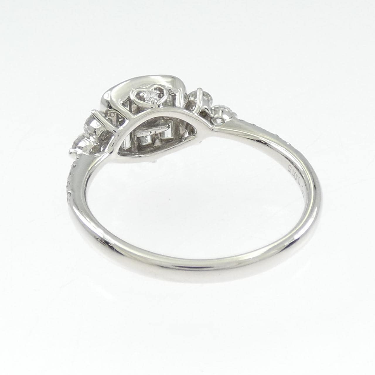 PT900 ピンクダイヤモンド リング 0.015CT