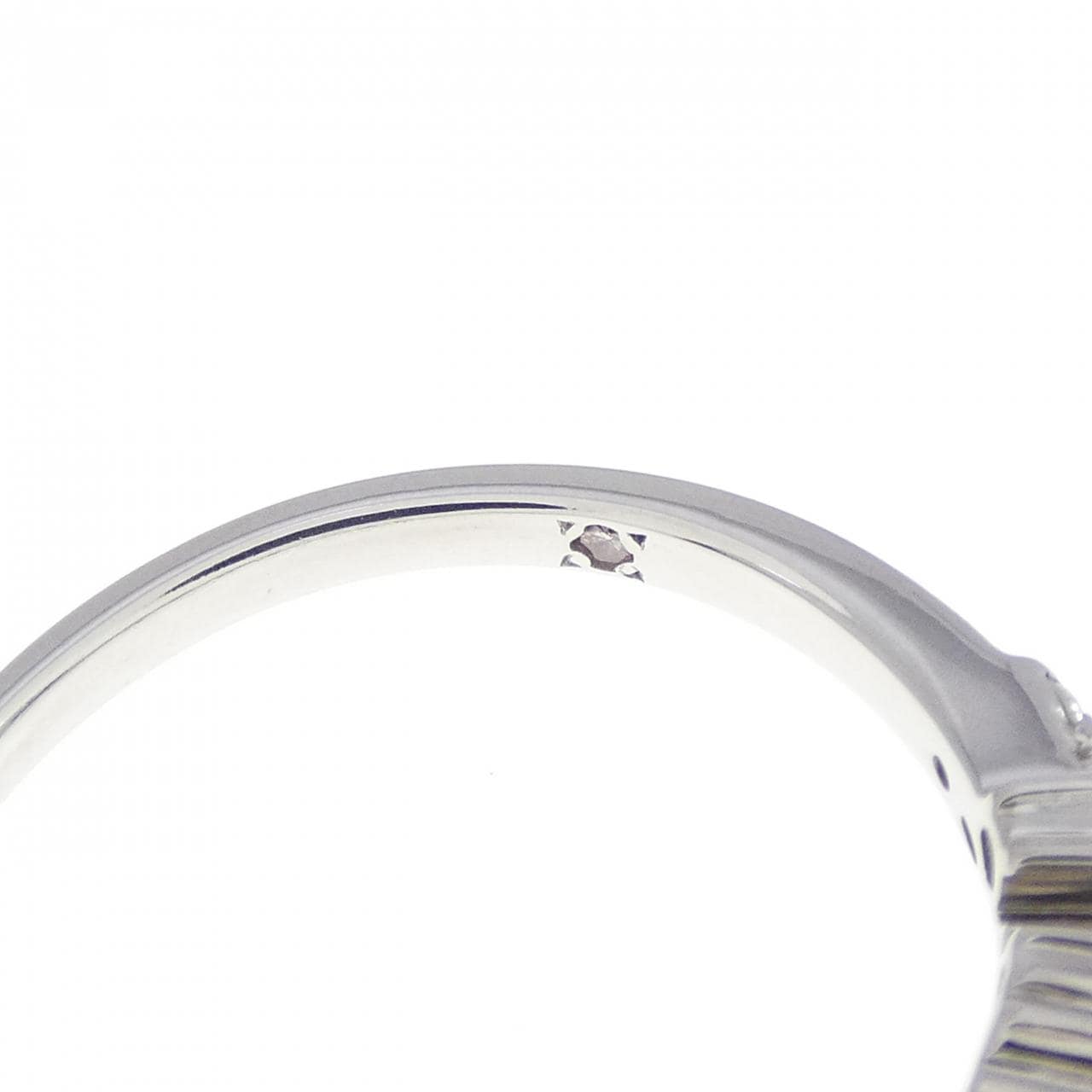 K18WG ダイヤモンド リング 0.25CT