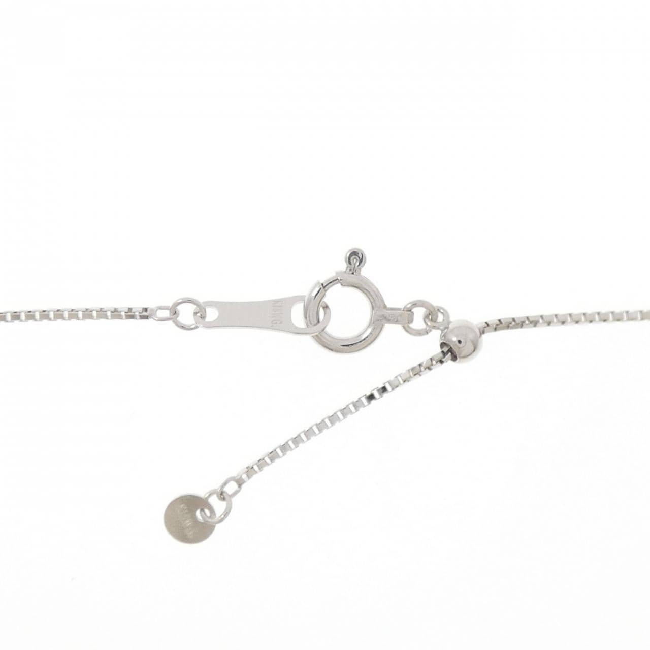 K18WG ダイヤモンド ネックレス 0.40CT