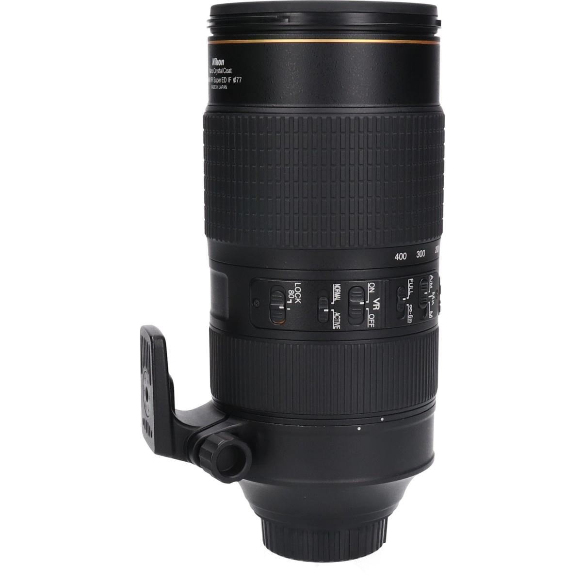ＡＦ－Ｓ８０－４００ｍｍ　Ｆ４．５－５．６Ｇ　ＥＤ　ＶＲ