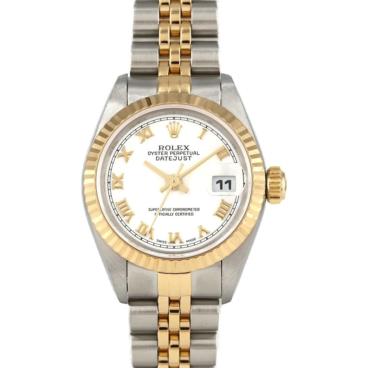 ロレックス デイトジャスト 79173 SSxYG 自動巻 A番