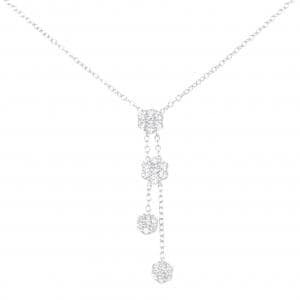 ポンテヴェキオ フラワー ネックレス 0.40CT