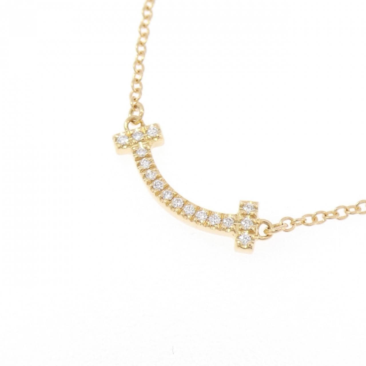 ティファニー Tスマイル ミニ ネックレス