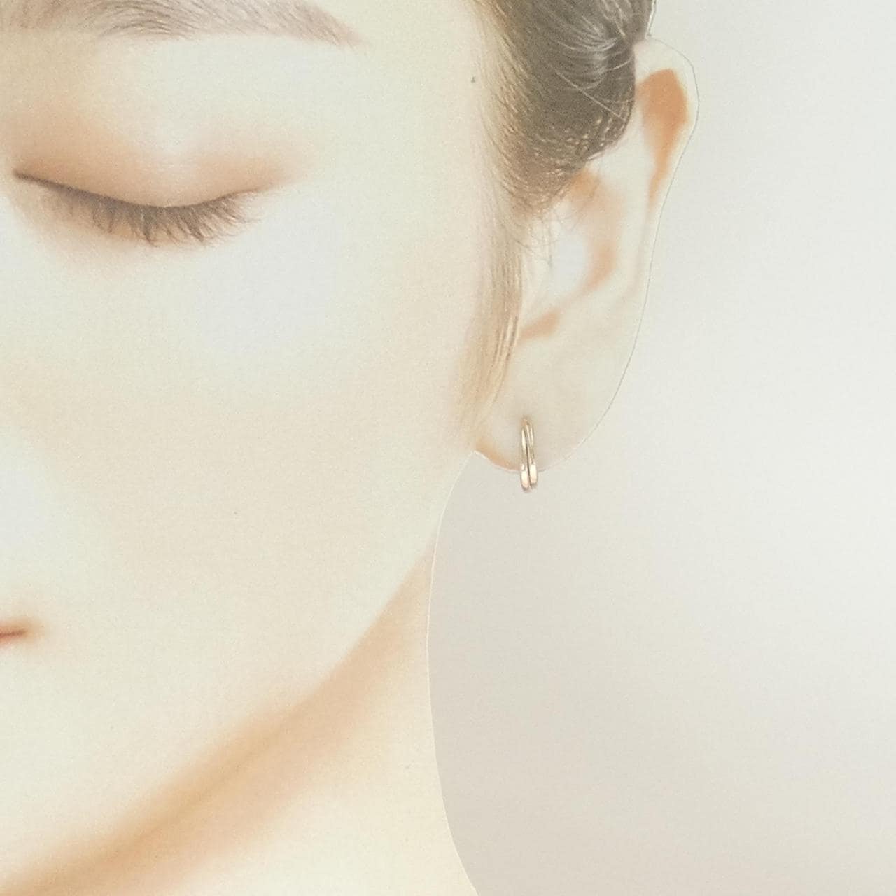 K10PG/K18PG フープ ピアス