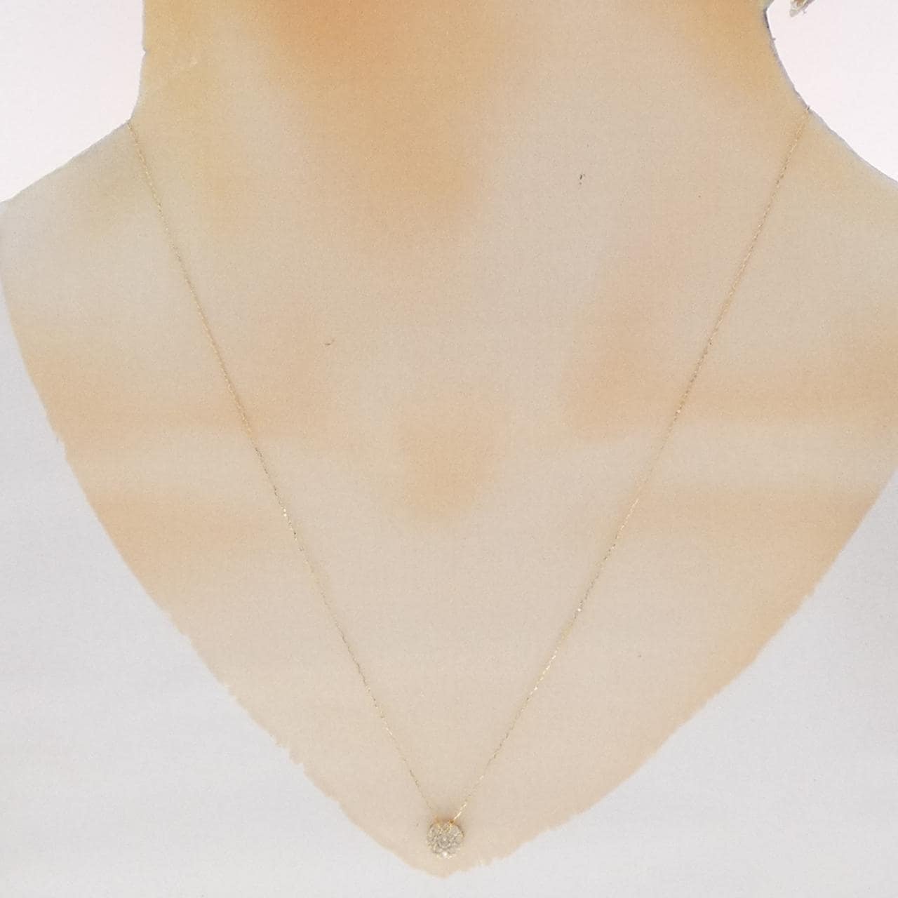 K18YG ダイヤモンド ネックレス 0.30CT