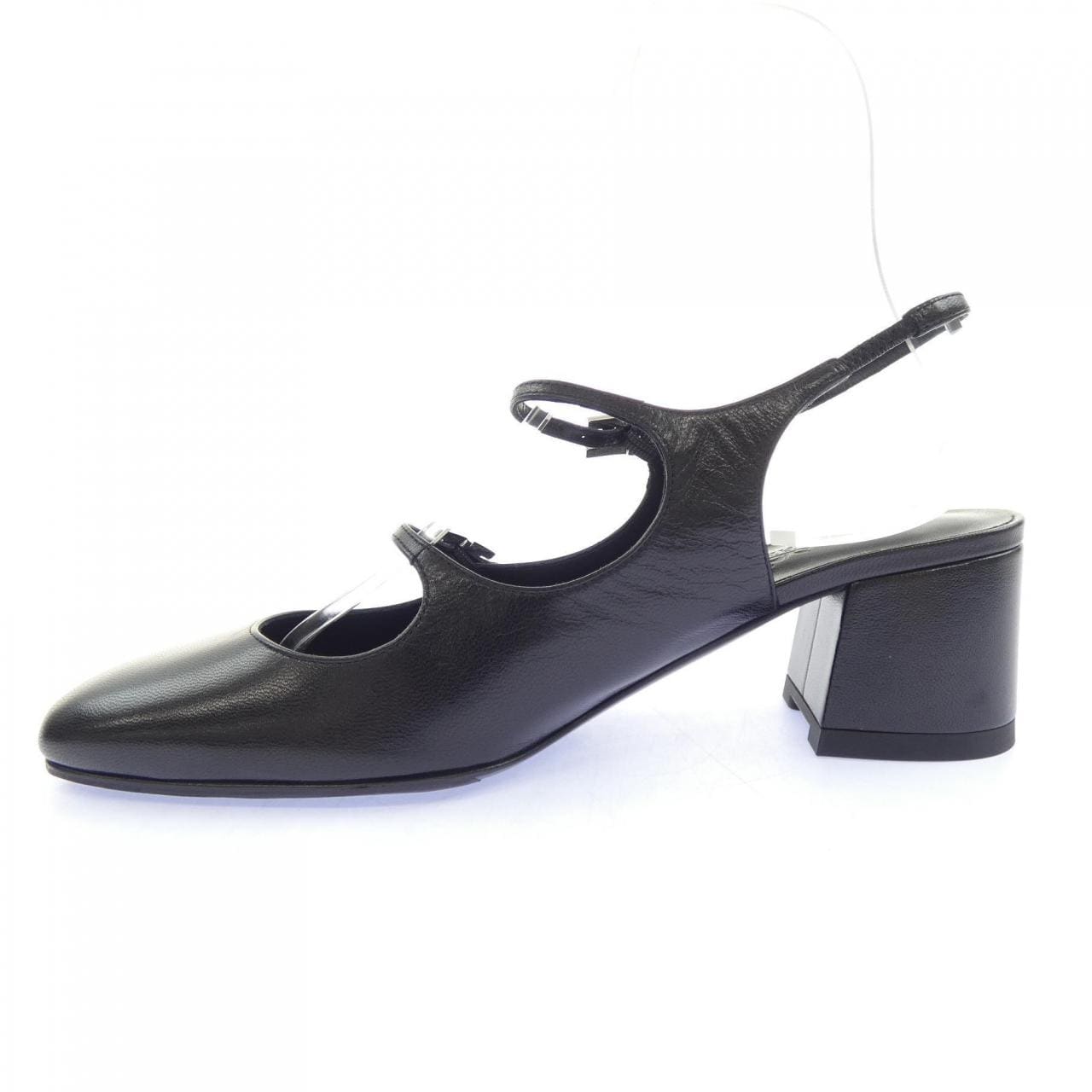エルメス HERMES ジャッキー50 アピバックル 242041Z パンプス