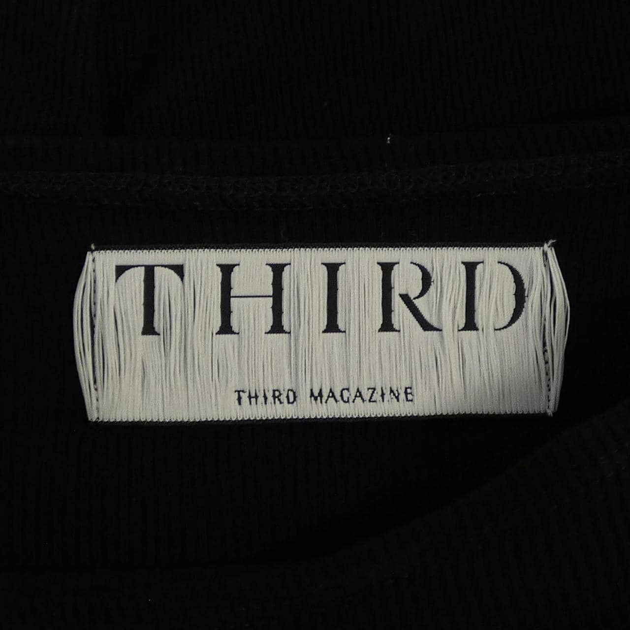 THIRD MAGAZINE A0851UTS011 オーガンジー トップス