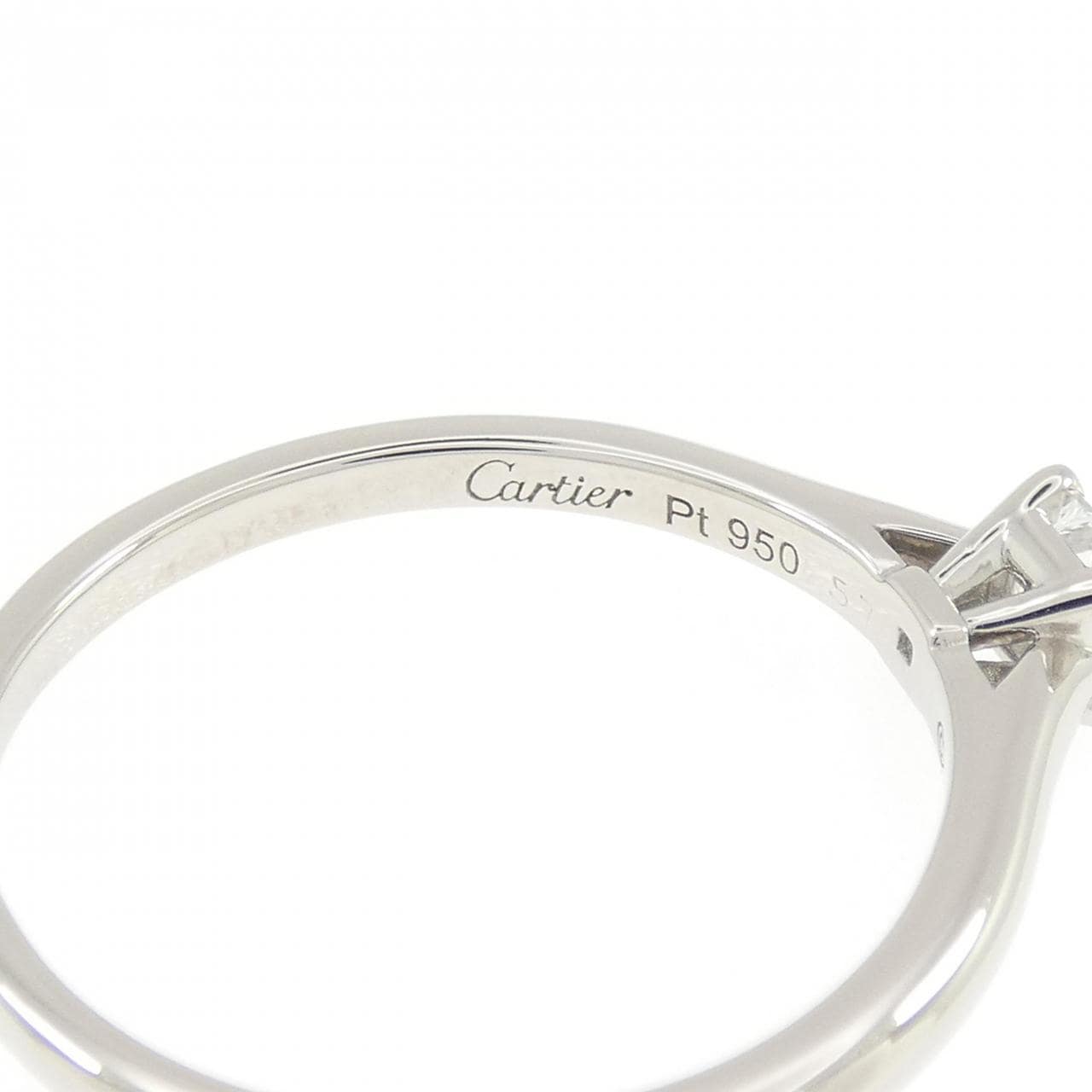 カルティエ ダイヤモンド リング 0.29CT