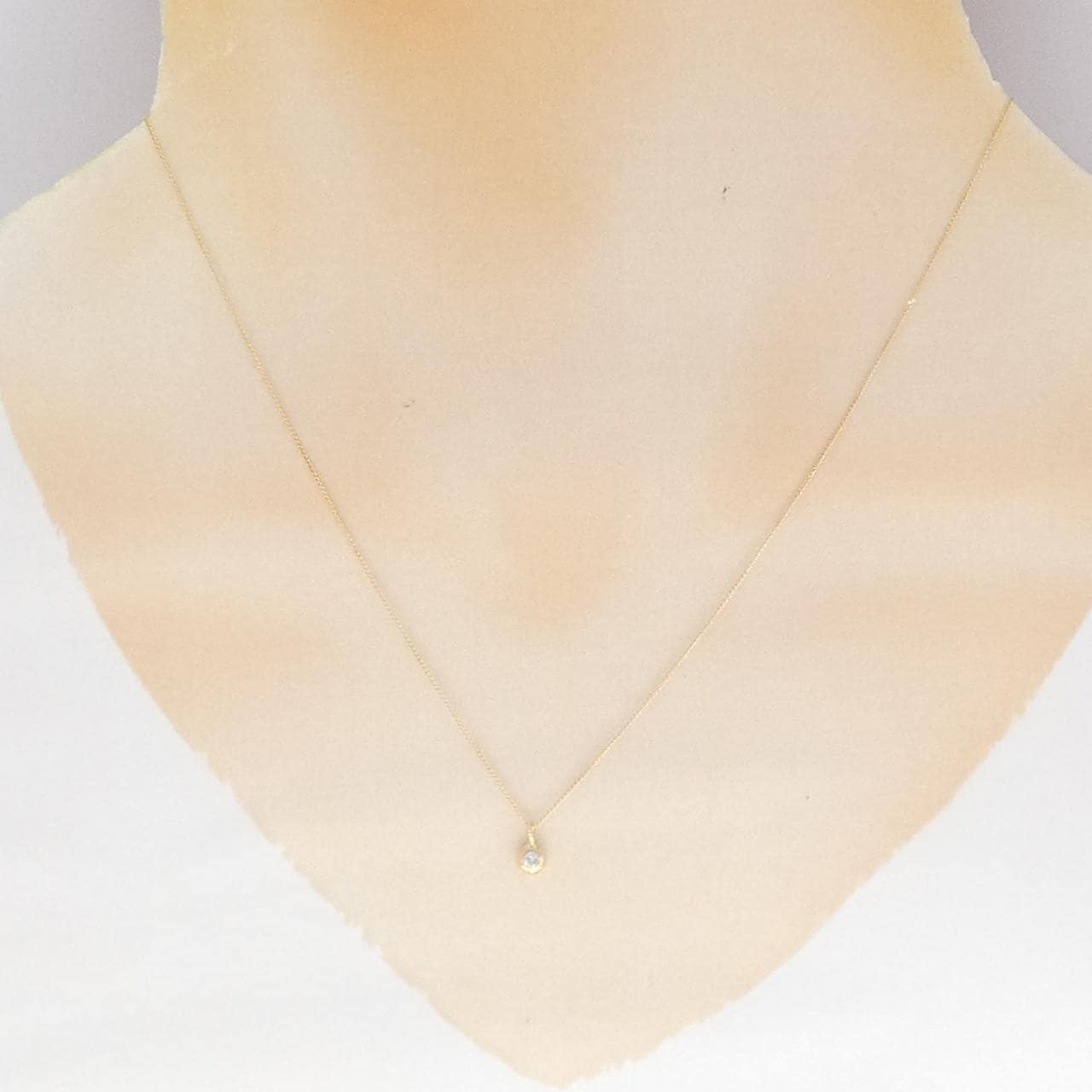 K18YG ダイヤモンド ネックレス