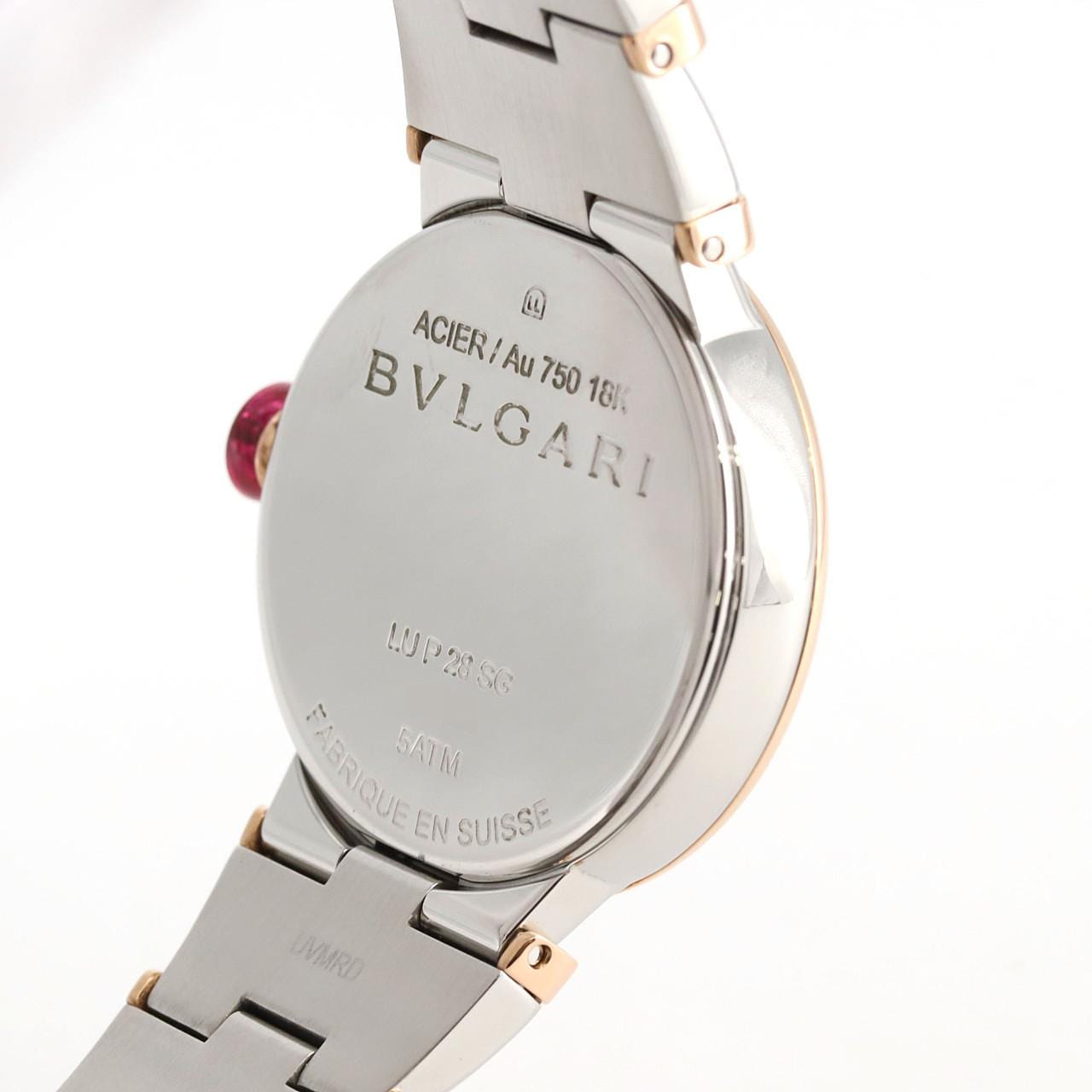 BVLGARI Chair PG Combination 12P LUP28SG/LU28WSPGSPG/12 SSxPG Quartz