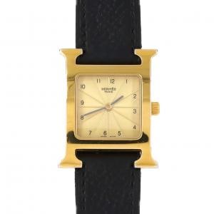 【ノーメンテナンス特価】エルメス Hウォッチ GP HH1.201 GP クォーツ