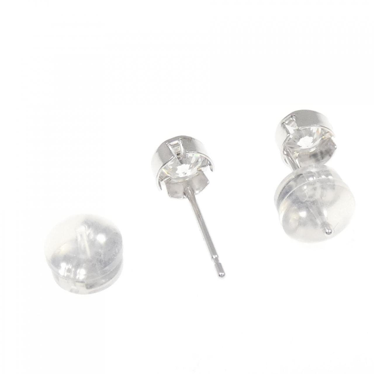 [新品] K14WG 立方体耳环