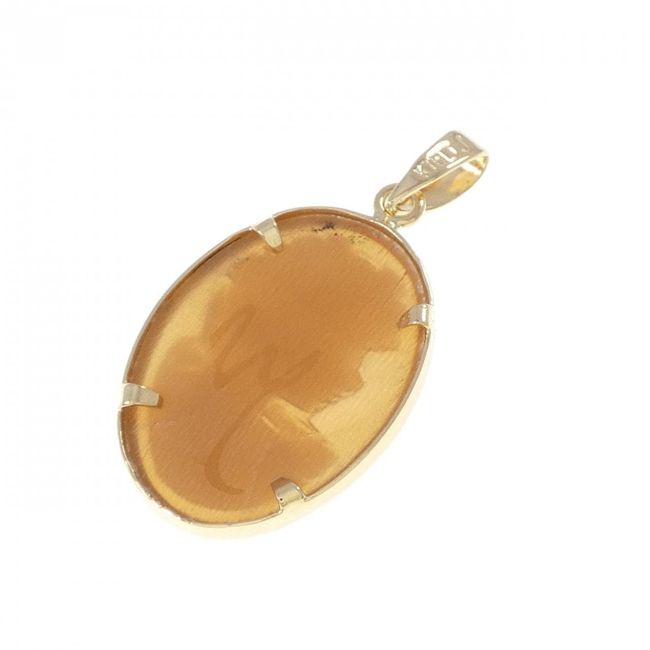 K18YG シェルカメオ ペンダント