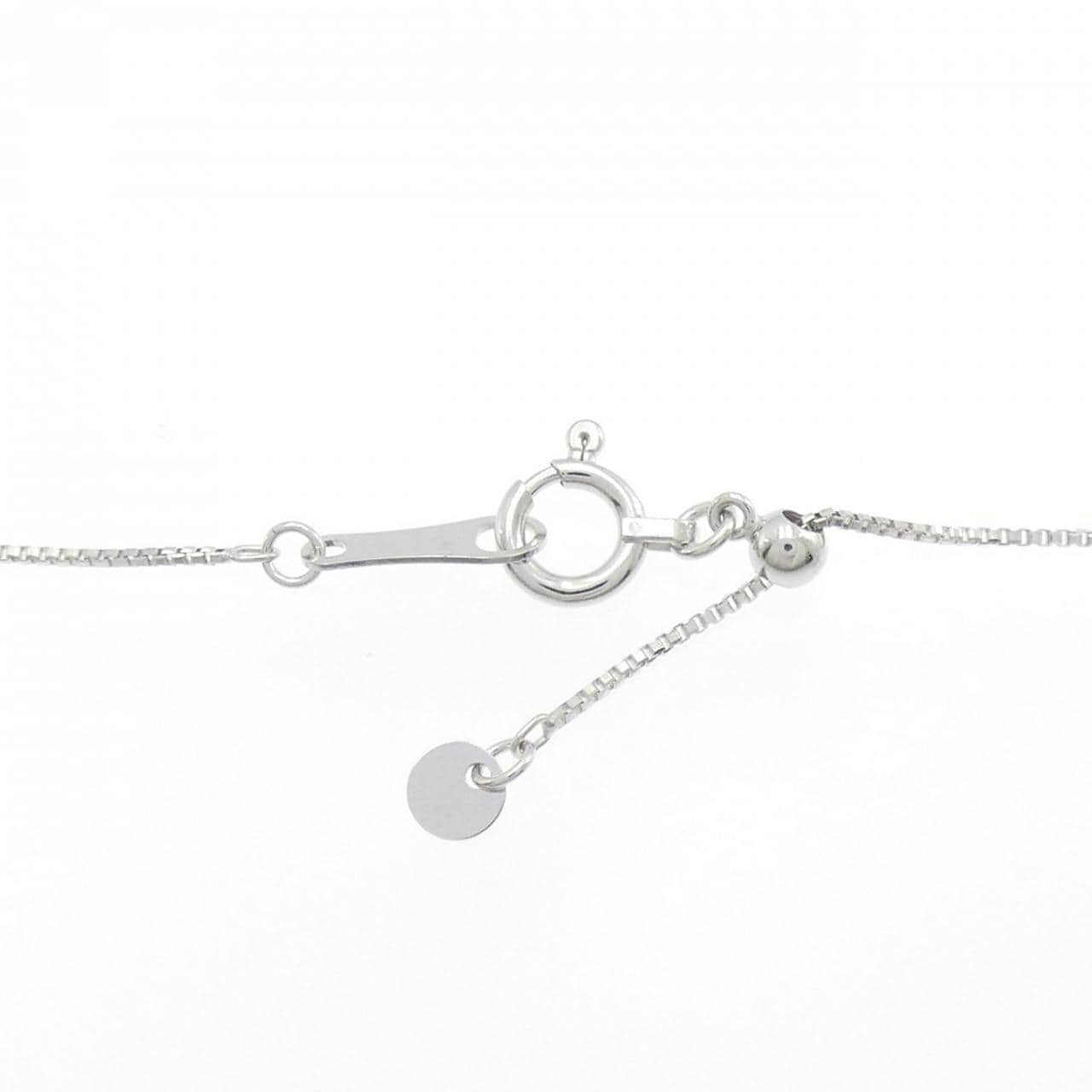 K18WG綠松石項鏈1.59CT