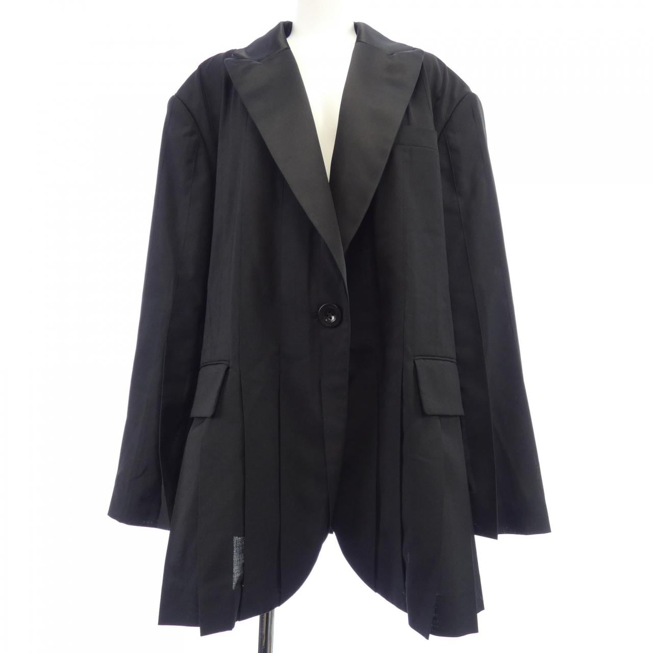 サカイ SACAI SUITING PLEATED BLAZER 23-06443 ジャケット