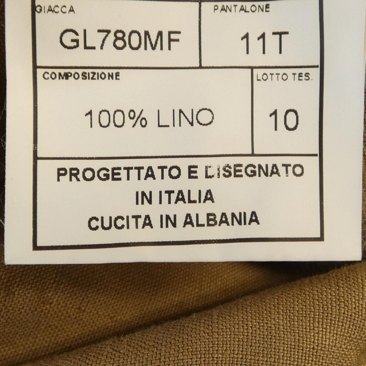 サンタニエッロ SANTANIELLO GL780MF ジャケット