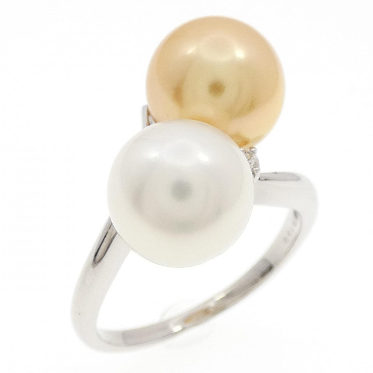 PT900 白蝶パール リング