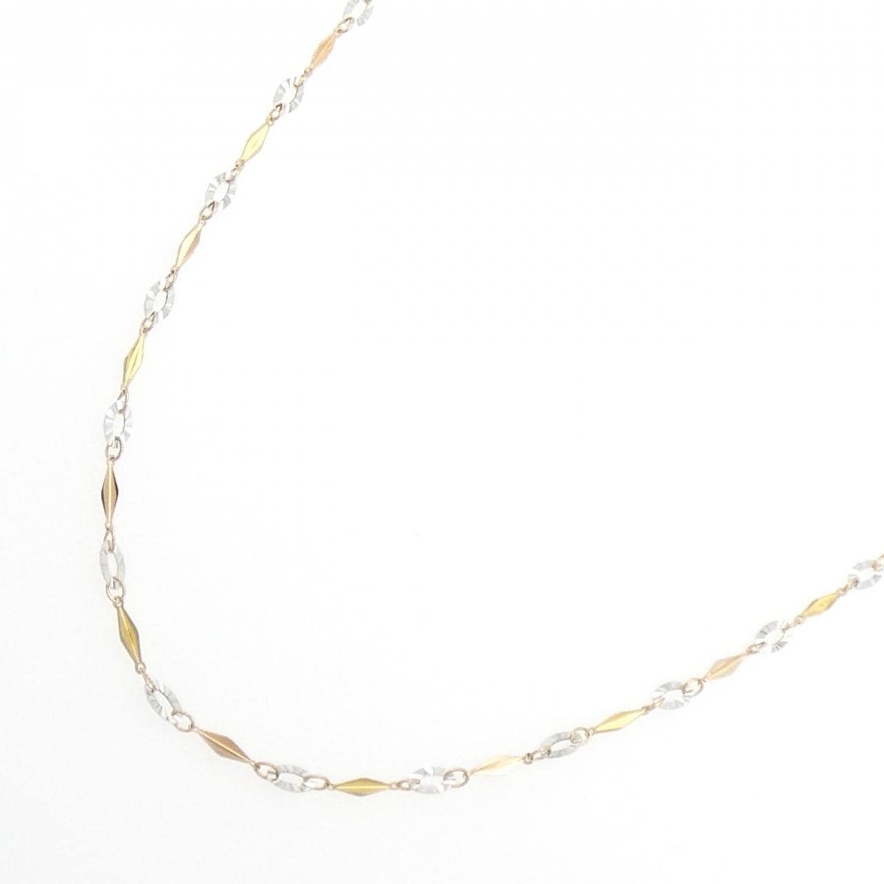 750スリーカラー ネックレス