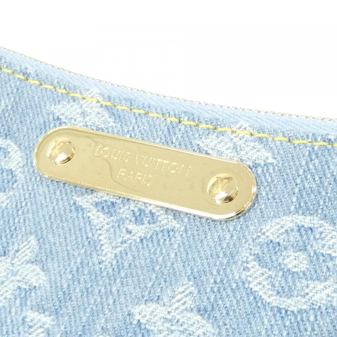 ルイヴィトン モノグラム デニム ポシェット リヴ M83532 ショルダーバッグ