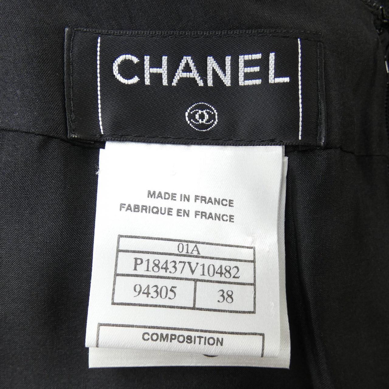 【ヴィンテージ】シャネル CHANEL P18437V10482 01A スカート