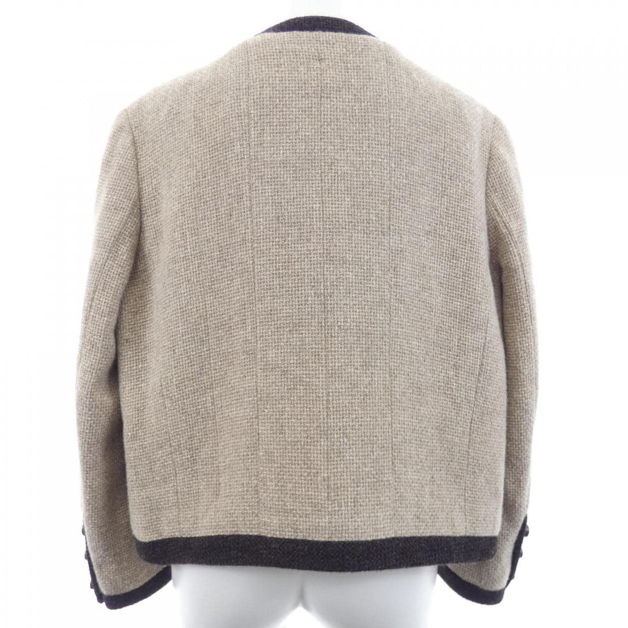 【ヴィンテージ】シャネル CHANEL P08184V04978 96A ノーカラージャケット