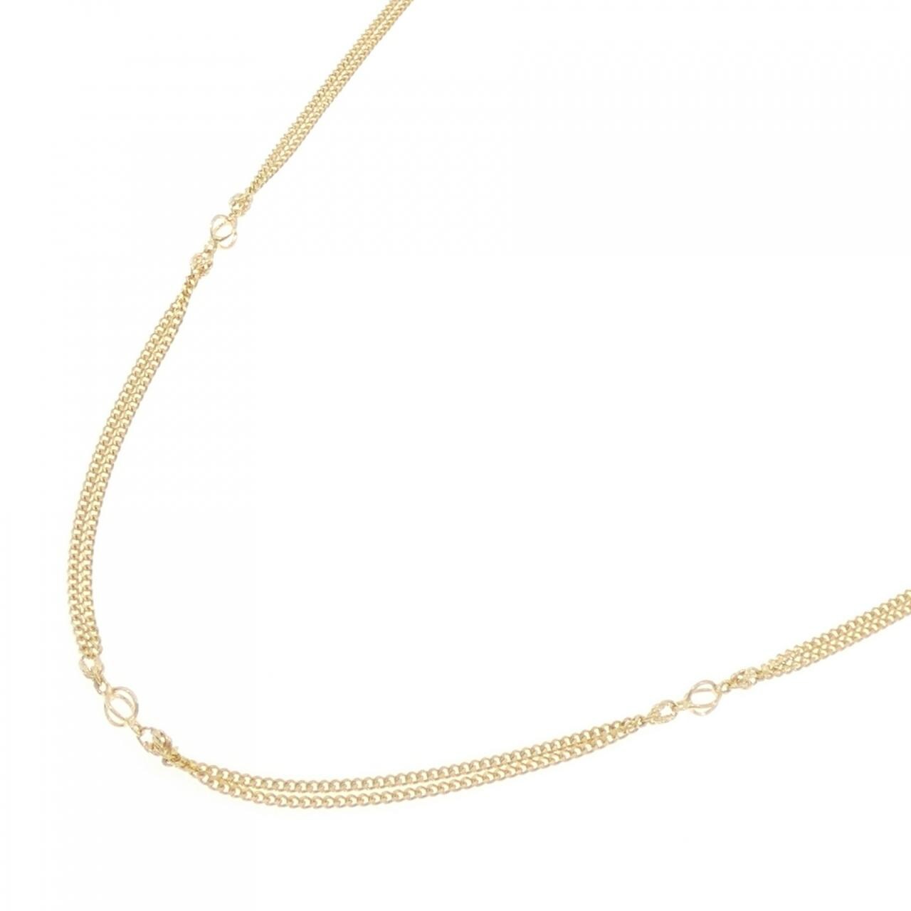 K18YG necklace