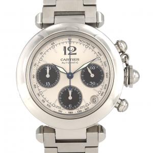 カルティエ パシャCクロノグラフ W31048M7 SS 自動巻