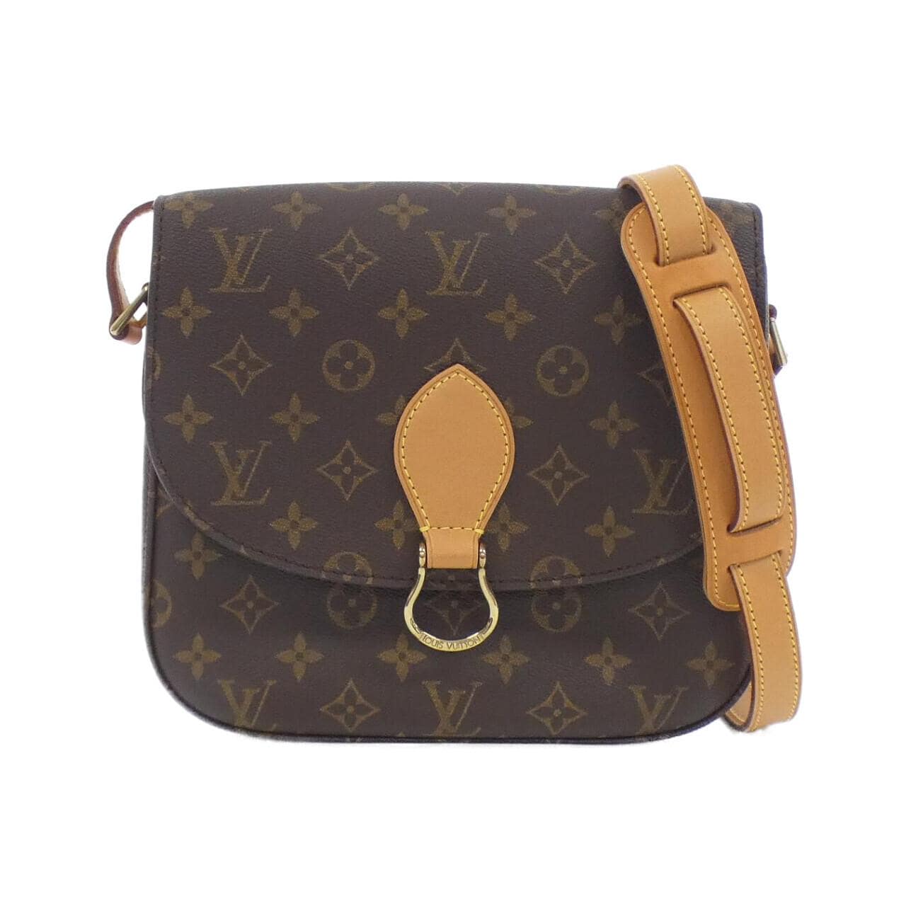 [vintage] LOUIS VUITTON Monogram Saint Cloud 24cm M51242 单肩包