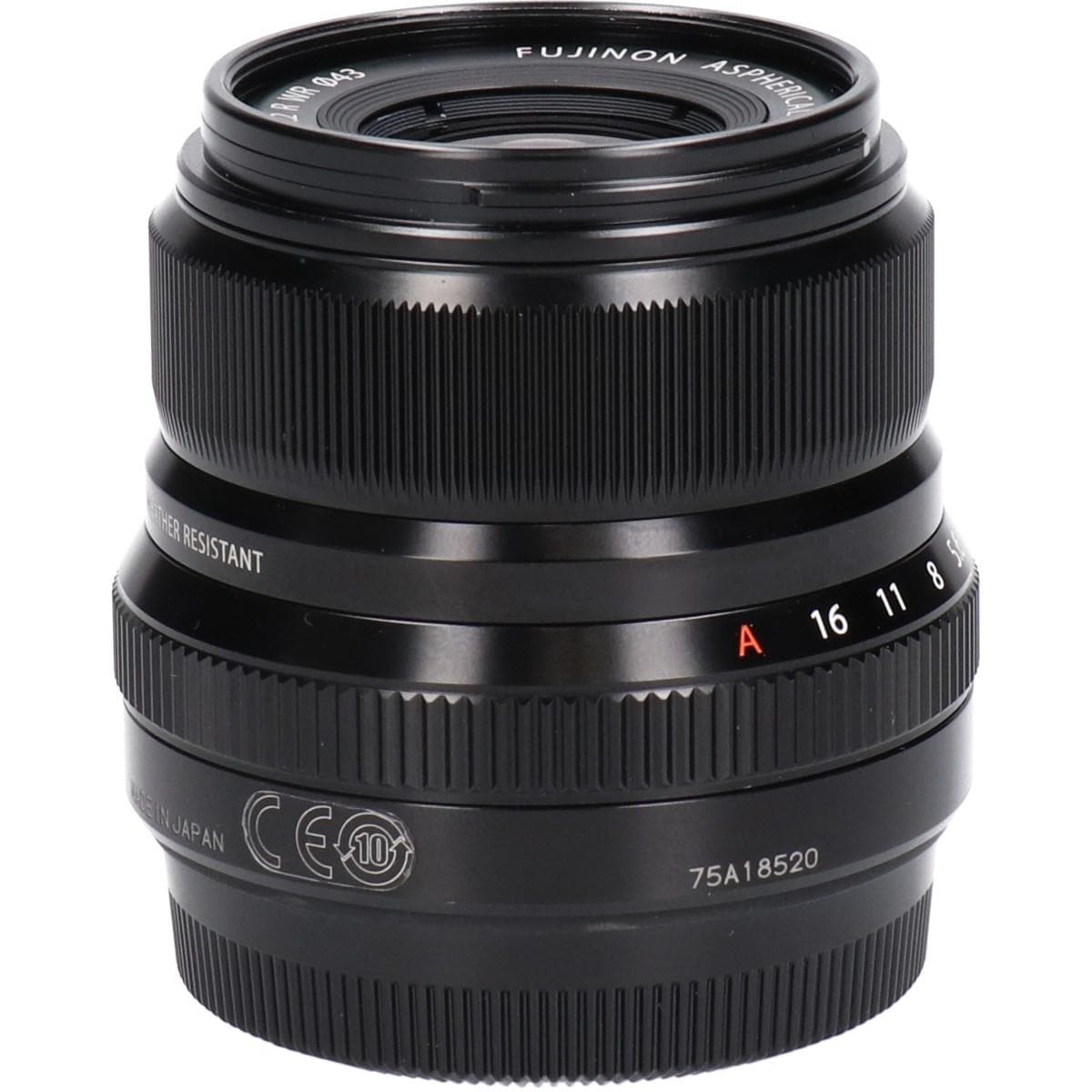 ＸＦ２３ｍｍ　Ｆ２Ｒ　ＷＲ　ブラック