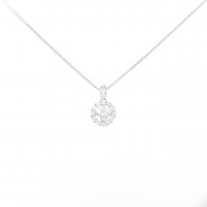 [BRAND NEW] PT Diamond Necklace 0.201CT F SI2 VG