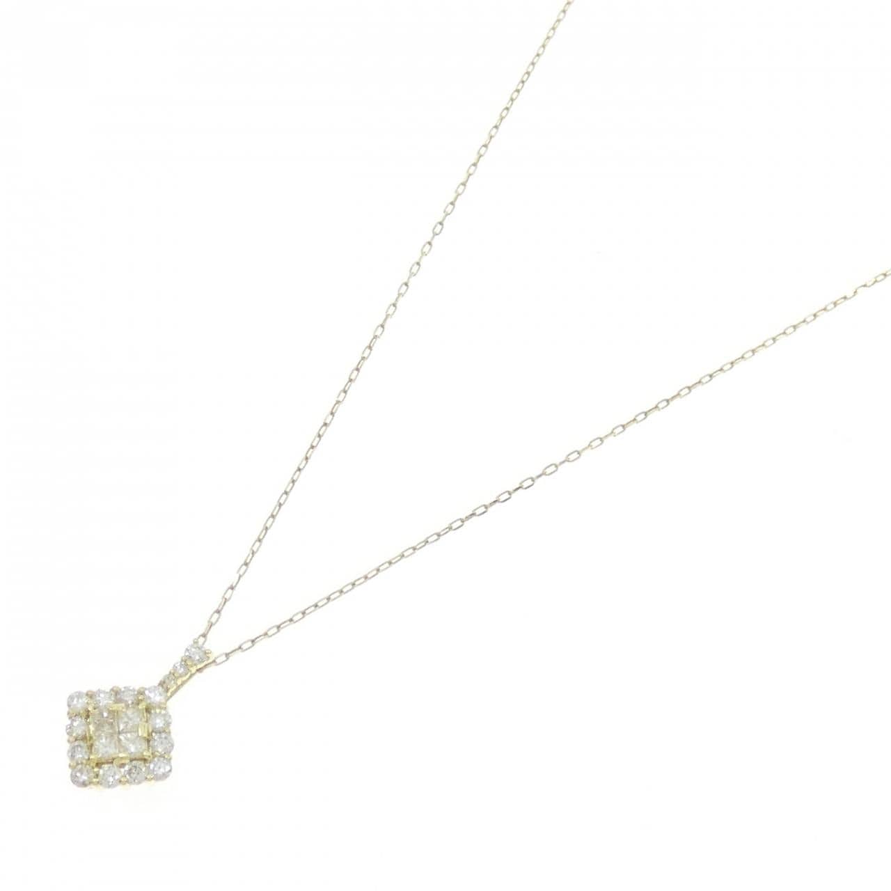 【新品】K18YG ダイヤモンド ネックレス 0.33CT