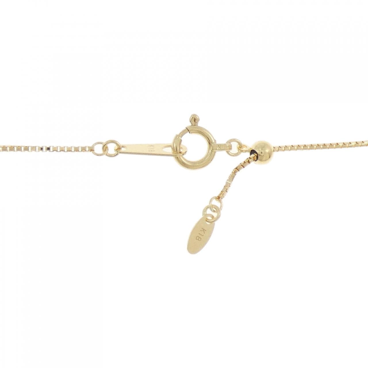 K18YG necklace