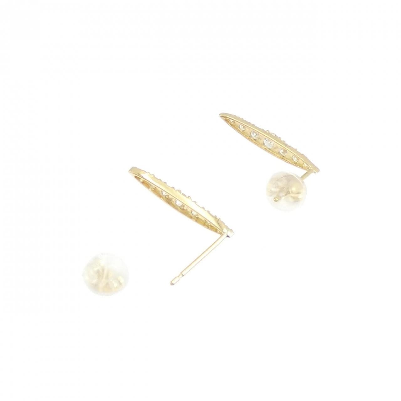 【リメイク】K18YG ダイヤモンド ピアス 0.30CT