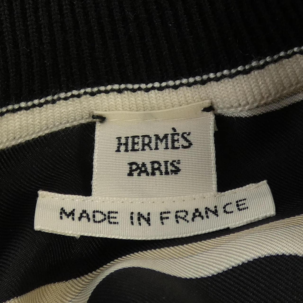 エルメス HERMES EX-LIBRIS 3E2800D7 ツイルレーヌ ニット