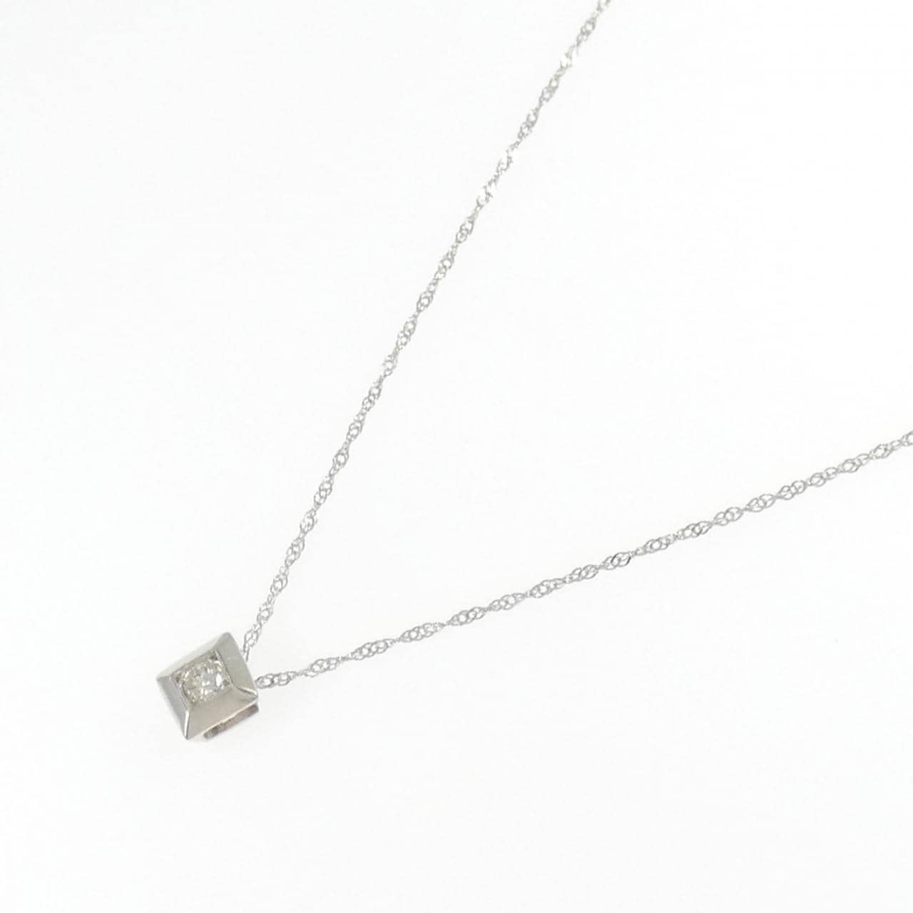 PT900/PT850 ダイヤモンド ネックレス 0.10CT