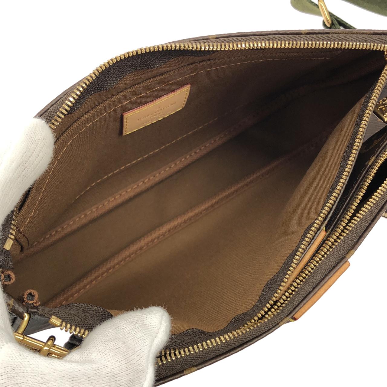 ルイヴィトン モノグラム ミュルティ ポシェット アクセソワール M44813 ショルダーバッグ